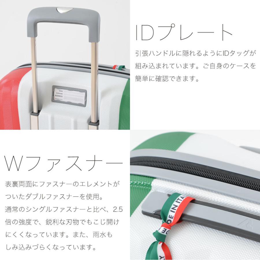 キャリーケース アンナデッロロッソ キャリーケース コラボ スーツケース キャリーケース Mサイズ 旅行 4輪 RONCATO ロン