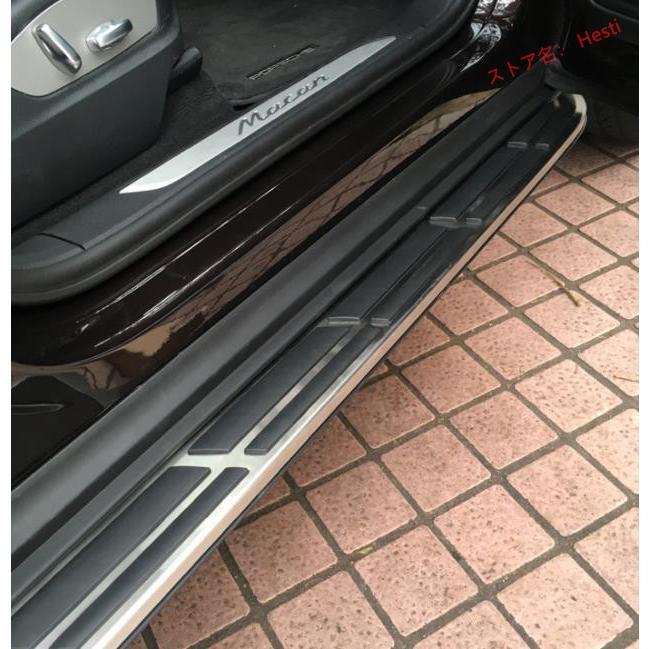 新品 ポルシェ マカン 2014年- 　サイド ステップ 左右セット アルミ付き外装カスタム パーツ ガード