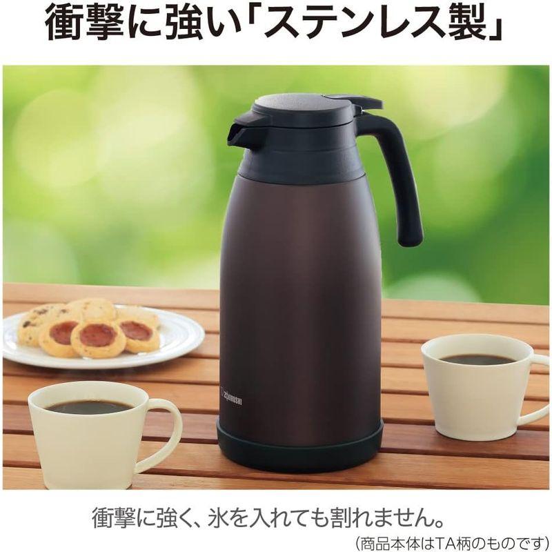 象印 ステンレスポット 1.5L ブラウン SH-RA15-TA｜yukiti-store｜03