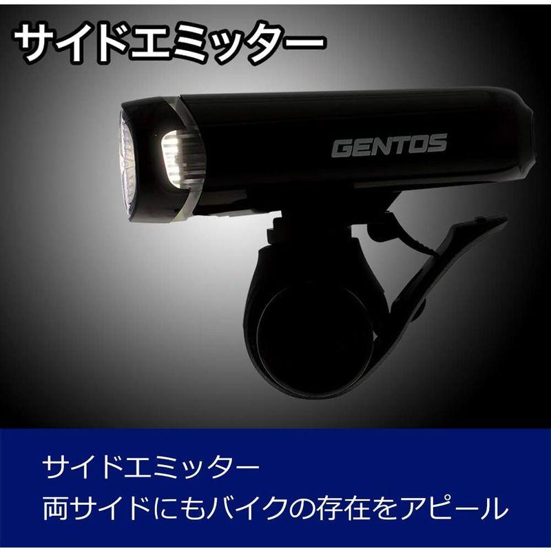 GENTOS(ジェントス) 自転車 ライト LED バイクライト 単3電池式 60ルーメン 防水 防滴 XB-50D ロードバイク｜yukiti-store｜06