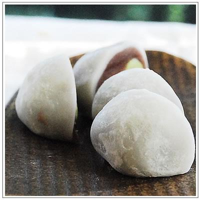 生クリーム大福：うさぎのしっぽ抹茶（8個入） |  | 01