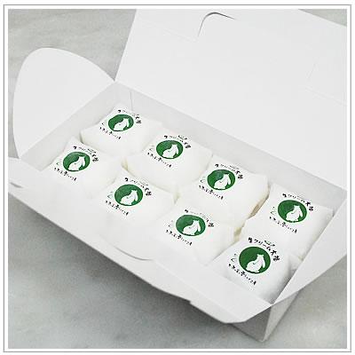 生クリーム大福：うさぎのしっぽ抹茶（8個入） |  | 03