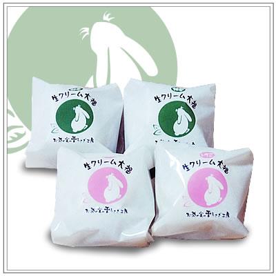 生クリーム大福：うさぎのしっぽ抹茶・いちごミックス（3個ずつ計6個入） |  | 02