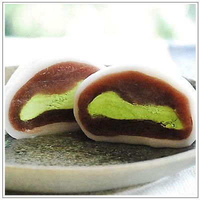 【秋限定お試しセット】生クリーム大福：うさぎのしっぽ　抹茶・いちご・栗・ショコラミックス（2個ずつ計8個入） |  | 01