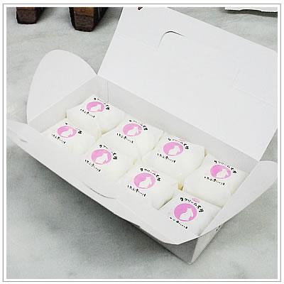 生クリーム大福：うさぎのしっぽいちご（8個入） |  | 03