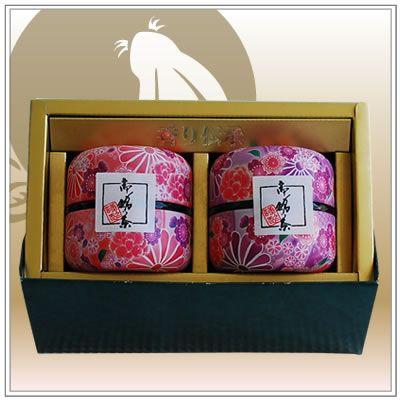 【深蒸し茶】お茶：高級深蒸し茶「なつめ缶」60g2本箱入り | 