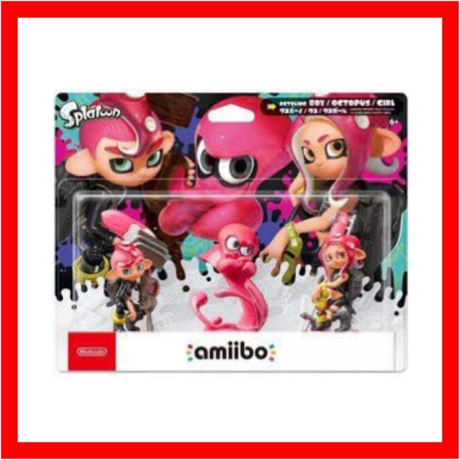 amiibo トリプルセット[タコガール/タコ/タコボーイ] (スプラトゥーン