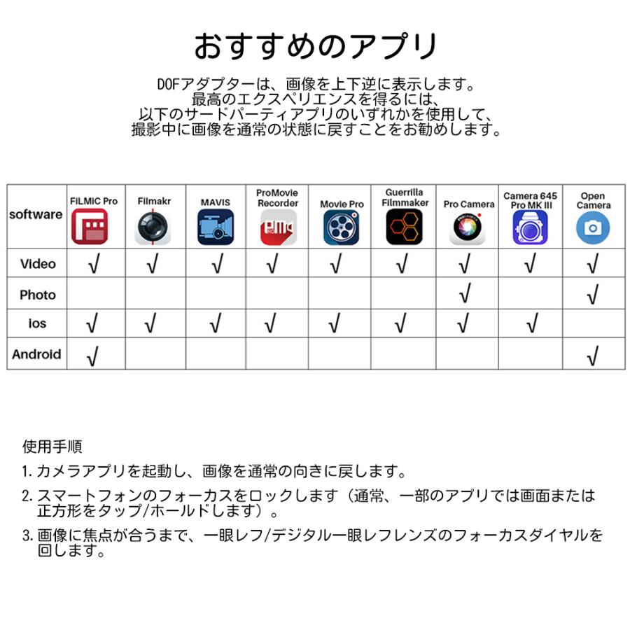 Ulanzi スマホカメラレンズ フルフレーム Eマウント Dofアダプター Iphone Andriod スマートフォン Slr Dslr 対応 Pel 0bkn73a0 ユキザクラ 通販 Yahoo ショッピング