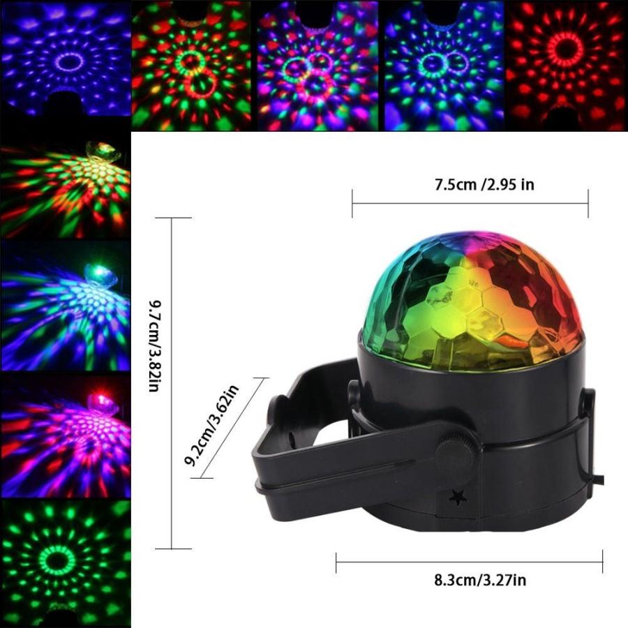 2個セット ミラーボール LED ミニレーザー 照明 家庭用 スタンド 2個セット ミラーボール LED ミニレーザー 照明 家庭用 スタンド