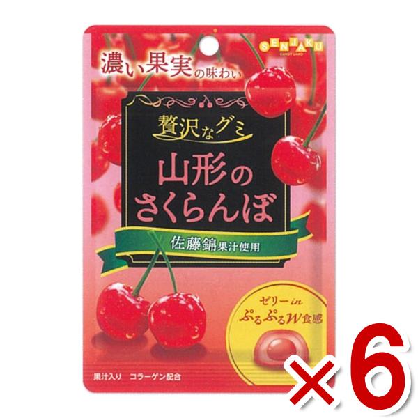 SENJAKU (最短賞味期限2026.11月末) 扇雀飴本舗 贅沢なグミ 山形の