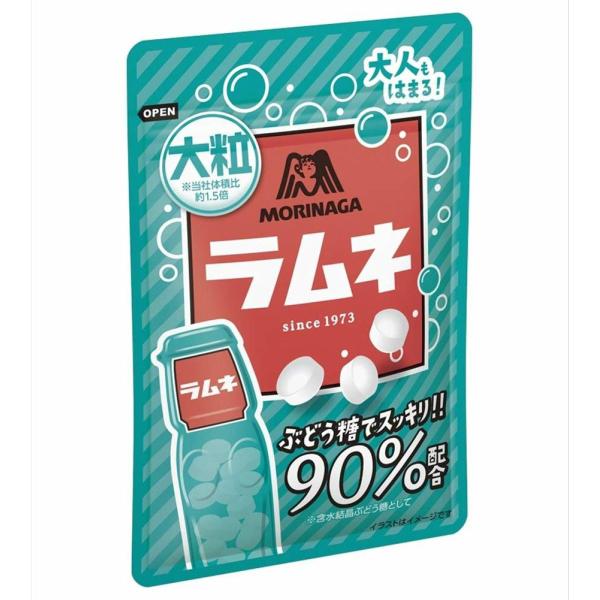 森永製菓 大粒ラムネ 41g×10入 (ポイント消化) (np) (駄菓子 ブドウ糖