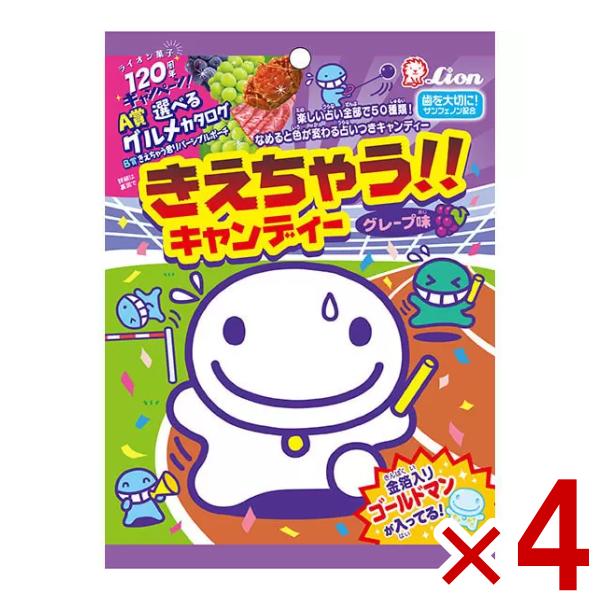 ライオン菓子 きえちゃうキャンディー 79g×4袋入 (ポイント消化) (np-3) (賞味期限2027.4月末) (4903939020643) メール便全国送料無料 | Lion（お菓子）