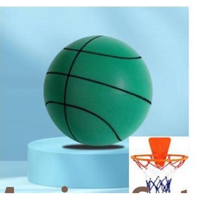 バスケット付きバスケットボール 18cm/21cm サイレントバスケットボール 室内 ボール遊び 安全 静音 サイレントボール 柔らかい 軽量 子｜yukostore3｜05