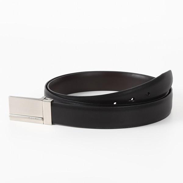 訳あり【新品】USA カルバンクライン メンズ リバーシブル レザー ベルト S Calvin Klein ベルト 「Calvin Klein/カルバンクライン