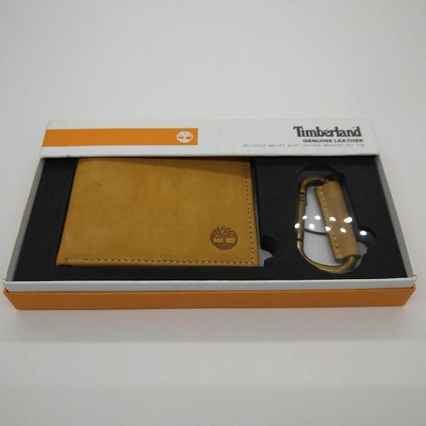 財布　ティンバーランド　未使用 財布 三つ折り ティンバーランド Timberland Canvas & Leather Trifold