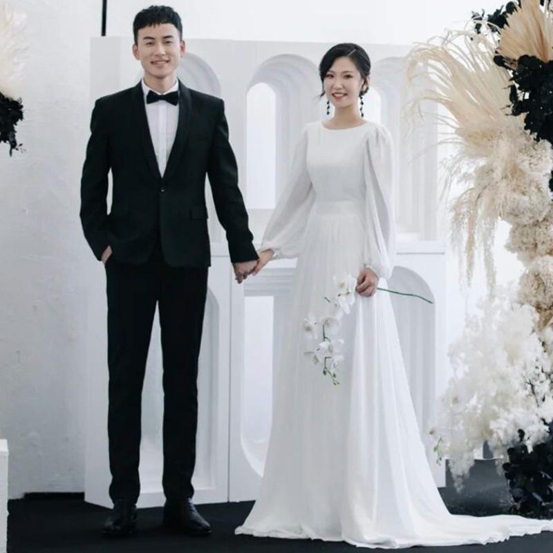 新品ウェディングドレス ウエディングドレス白 パーティー ビスチェ  