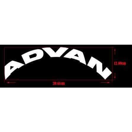 YOKOHAMA ADVAN ヨコハマ アドバン タイヤレター ホワイトレター タイヤステッカー