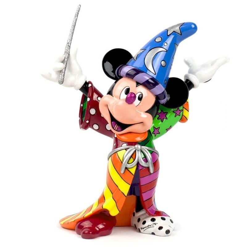 ミッキー 魔法使い SORCERERフィギュア 陶器 コレクション Disney
