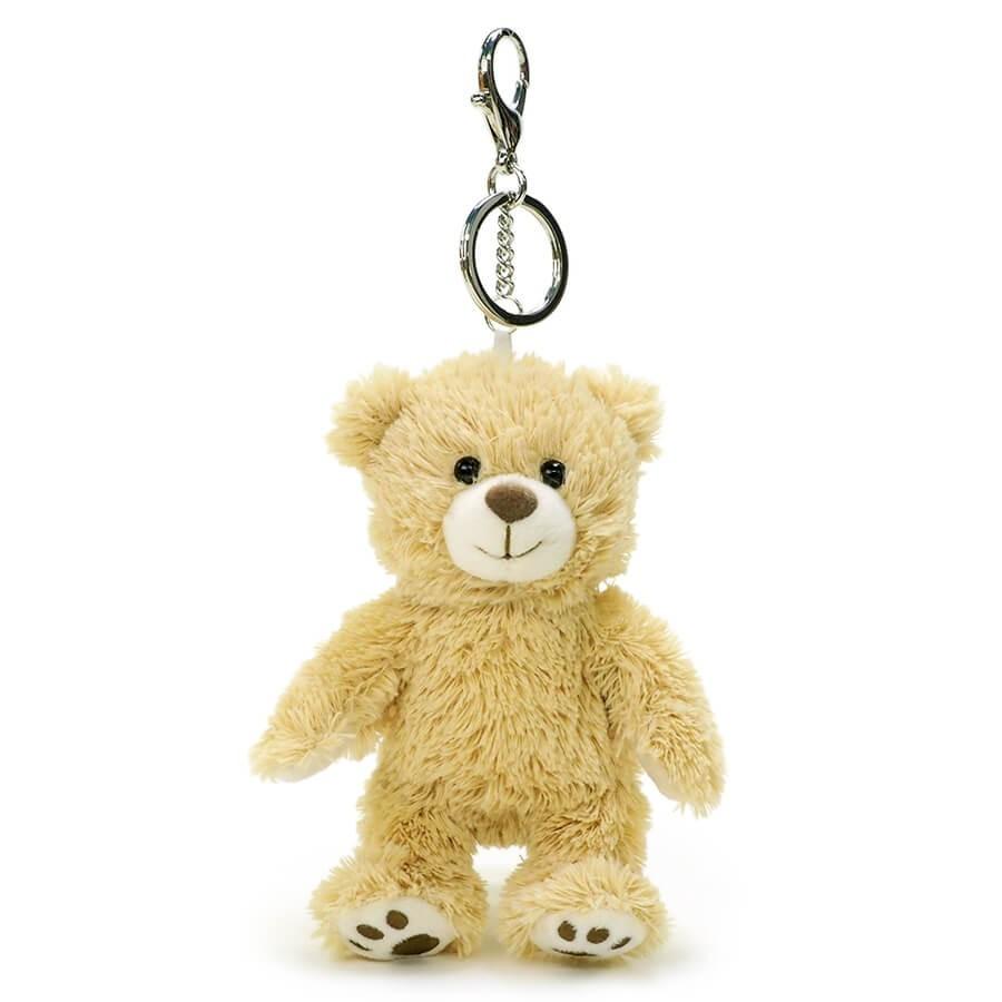 くまさんバッグチャーム テディベアキーホルダー バッグに リュックに おしゃれな大きめチャーム 16cmくま Emma02 ユルプック 通販 Yahoo ショッピング