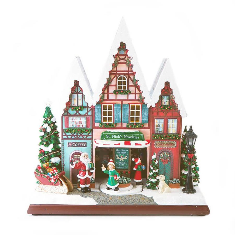 オルゴール クリスマスソング8曲 Roman ライトアップ Musicbox ギフトショップ おしゃれインテリア 32ｘ35cm Roman1 ユルプック 通販 Yahoo ショッピング