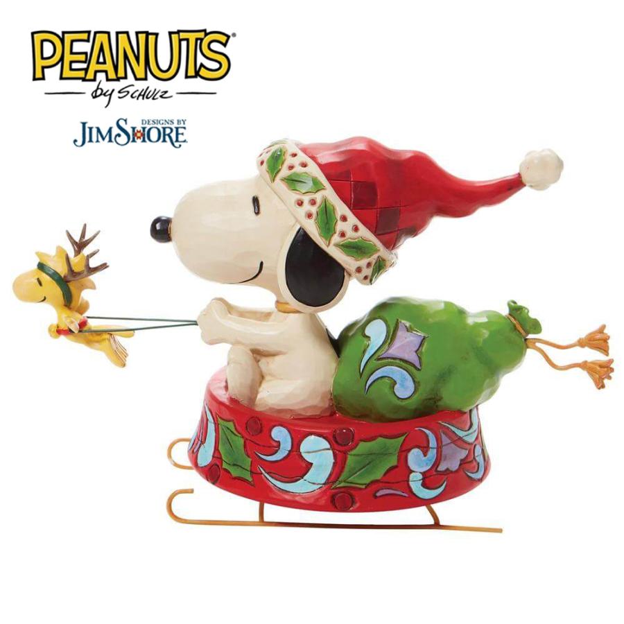 SNOOPY（スヌーピー） Xmasフィギュア ウッドストック トナカイ ジム