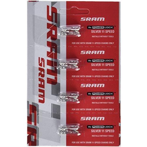 SRAM PowerLock Chain Connector 11-speed, Silver, Pack of 4並行輸入品 ロードバイク