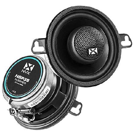 NVX Set of 2 N-Series 3.5 inch True 70 watt RMS 2-Way Coaxial Car Speakers その他インテリア雑貨、小物 激安人気新品