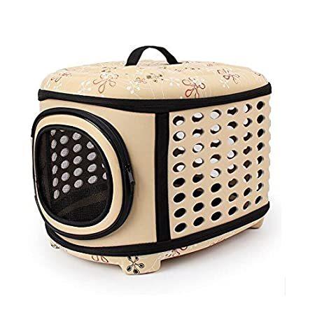 日本限定 Portable Cage Handbag Carriers Pet Foldable a Travel Puppy Cat Dog for Cage その他インテリア雑貨、小物