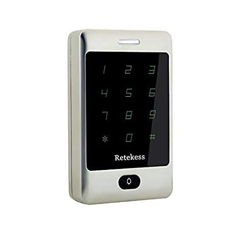 完璧 Access Keypad,Door Wiegand T-AC01 Retekess Control RFID Keypad System,Touch カメラケース