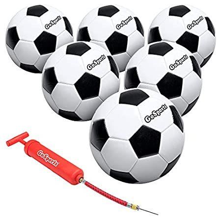 魅力的な海外輸入品GoSports Size Soccer Ball 6 Pack Classic Soccerball 6 Pack - Size - with Pr