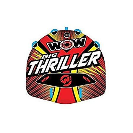 Wow World of Watersports Big Thriller Deck 独特な店 and 新しい季節 1 Person or Tube 2 Towable