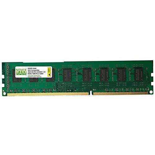 NEMIX RAM 2GB DDR3-1600 PC3-12800 Replacement for DELL SNP3X41TC/2G A873321