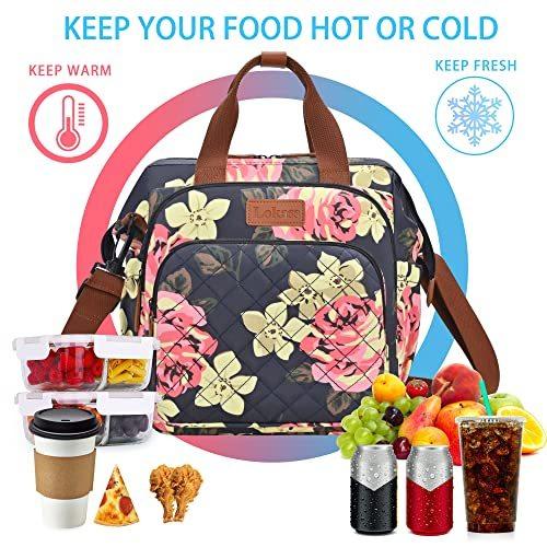 まとめ買い コンバーチブル ランチバッグ Lokass 3イン1 フード ドリンクコンテ並行輸入品 大容量 クーラーボックス トート 断熱ランチバックパック ランチボックス トートバッグ Binghamtonhots Com