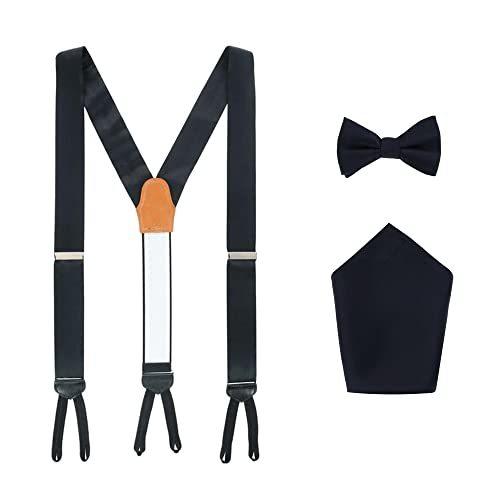 人気激安 Tie Bow Brace Silk Color Solid Sutton Men's Trafalgar & Combo Square Pocket その他インテリア雑貨、小物