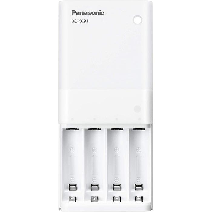 パナソニック BQ-CC91 単3形・単4形 USB入出力充電器 ホワイト｜yum-yum