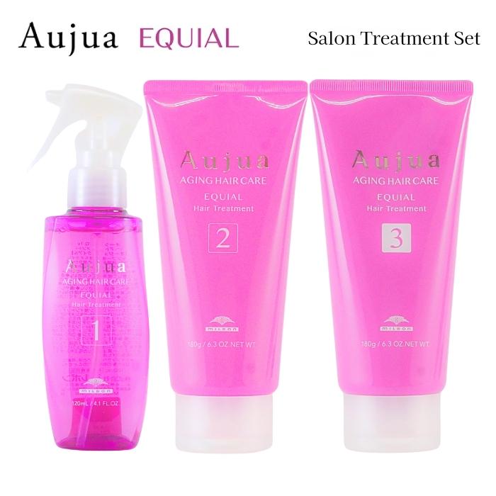 オージュア　エクイアル　サロントリートメント　２セット Aujua ミルボン オージュア エクイアル 業務用 サロントリートメント 1