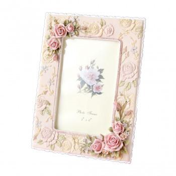 立体ローズ フォトフレーム 写真立て 縦横兼用 ピンク Lcd 5004a Ab かわいい雑貨専門店ゆめのお店 通販 Yahoo ショッピング