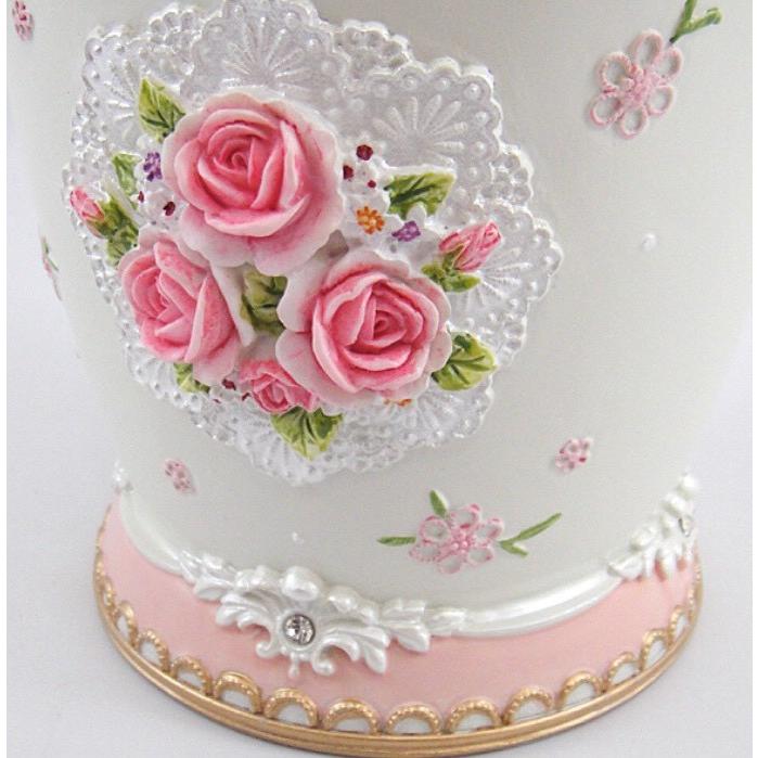 トイレポット サニタリーボックス パウダー ローズ ピンク ゴミ箱 小物