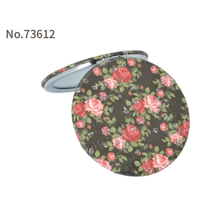 鏡 手鏡 コンパクトミラー ミラー おしゃれ ローズ バラ 薔薇雑貨