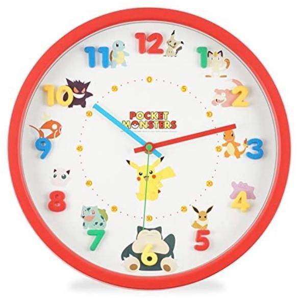 ポケモン壁掛け時計