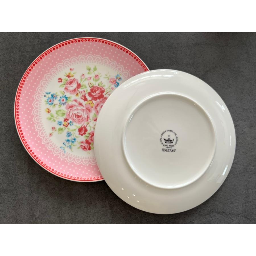 皿 ケーキ皿 デザート皿 プレート ローズ ロイヤルアーデン 2枚セット
