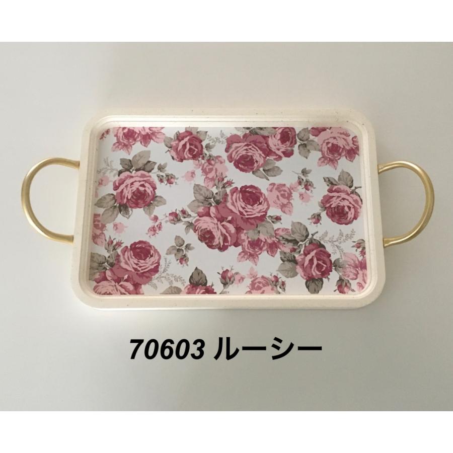 キッチントレー トレイ お盆 ローズ マリー ルーシー 薔薇雑貨 バラ