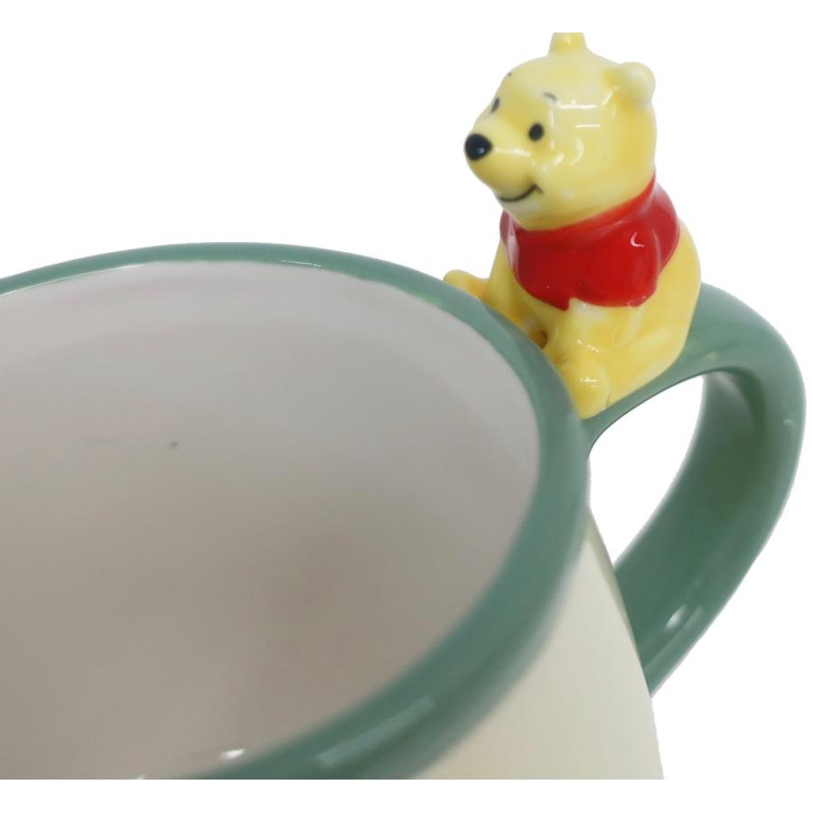 マグカップ マグ プーさん くまのプーさん Winnie the Pooh ディズニー キッチン雑貨 キャラクター雑貨 食器 陶器 ギフト｜yume-bazar｜03