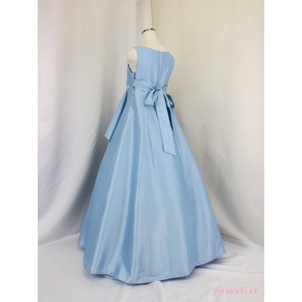 ゆめりすとレイヤードドレス/グレイッシュブルー