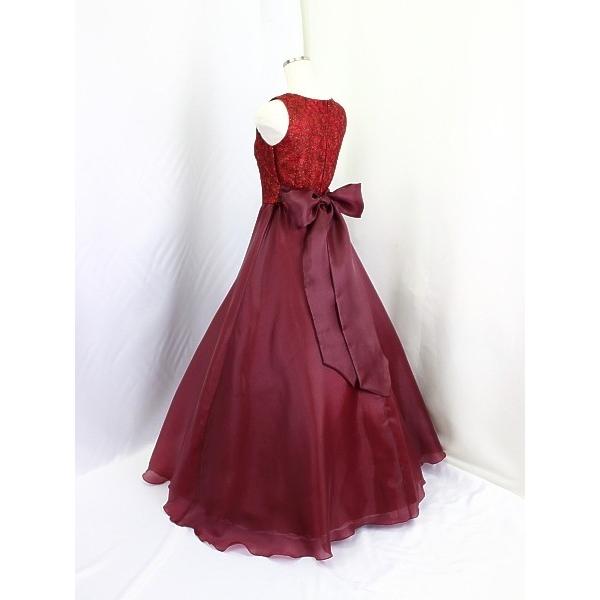 ゆめりすと　ドレス13 ゆめりすと☆セレナv8 レッド ：ピアノバイオリン演奏会子供