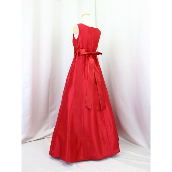 ゆめりすと セレナv8 レッド 165 (17)：演奏会発表会用子供ロング