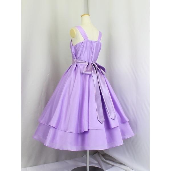 ゆめりすと シェリー SE ミドル丈 ライラック 160：演奏会発表会用子供  