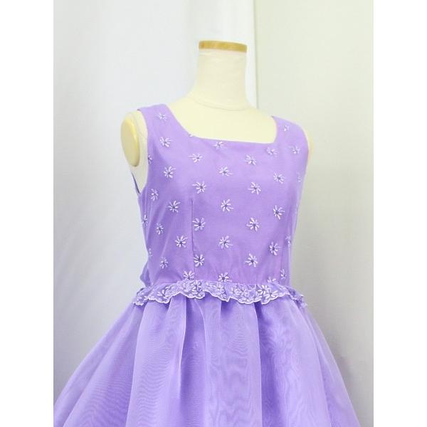 ゆめりすと 子供用ドレス パープル 紫 薄紫 演奏会 発表会 ソフィーライラック ゆめりすと 子供用ドレス パープル 紫 薄紫 演奏会 発表会