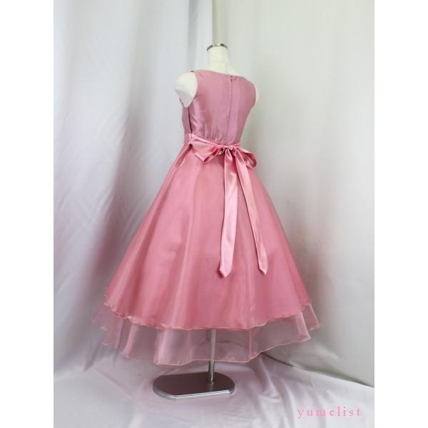 ゆめりすと ビクトリアv5 クラシックピンク 140：演奏会発表会用子供