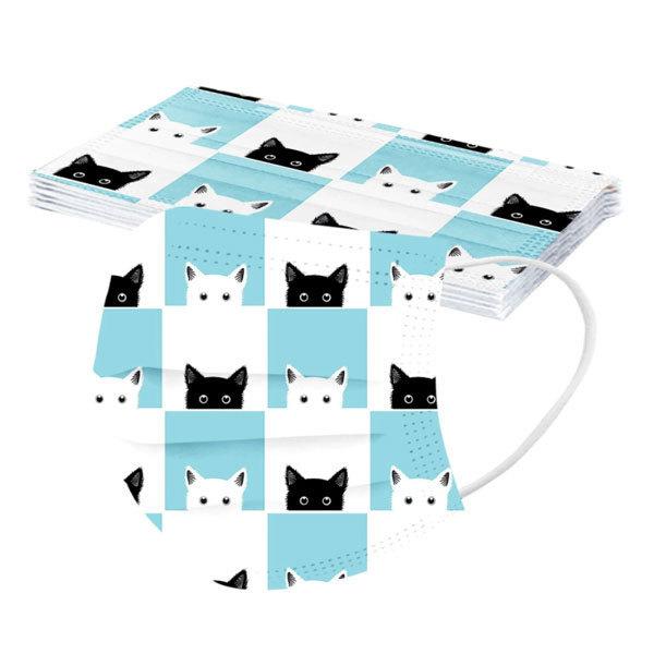 No.428 オーダーマスクハンドメイド肉球ホワイトおまとめ割